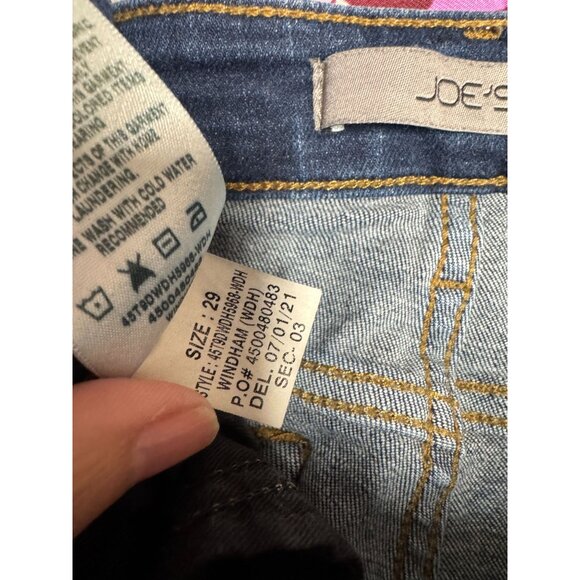 Joe's‎ Jeans Skinny Ankle Windham Wash 29 Mid Rise Stretch Classic - Picture 6 of 6